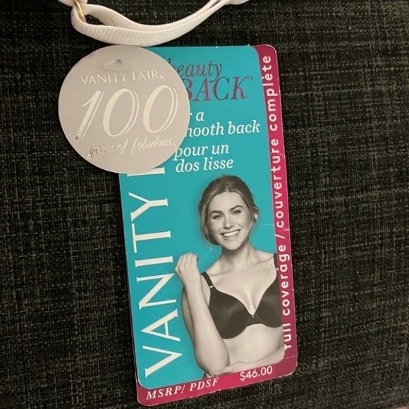 Vanity Fair Women's Beauty Back Full Coverage Underwire Bra 75345 - Picture 4 of 11